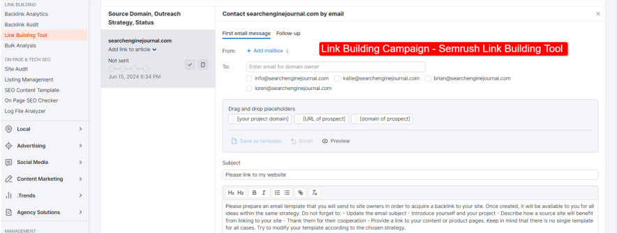Link Building Campaign Link Building Campaign