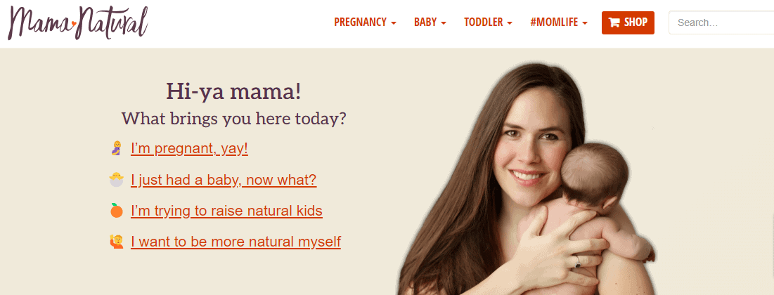 Mama Natural Parenting Website Mama Natural Parenting Website