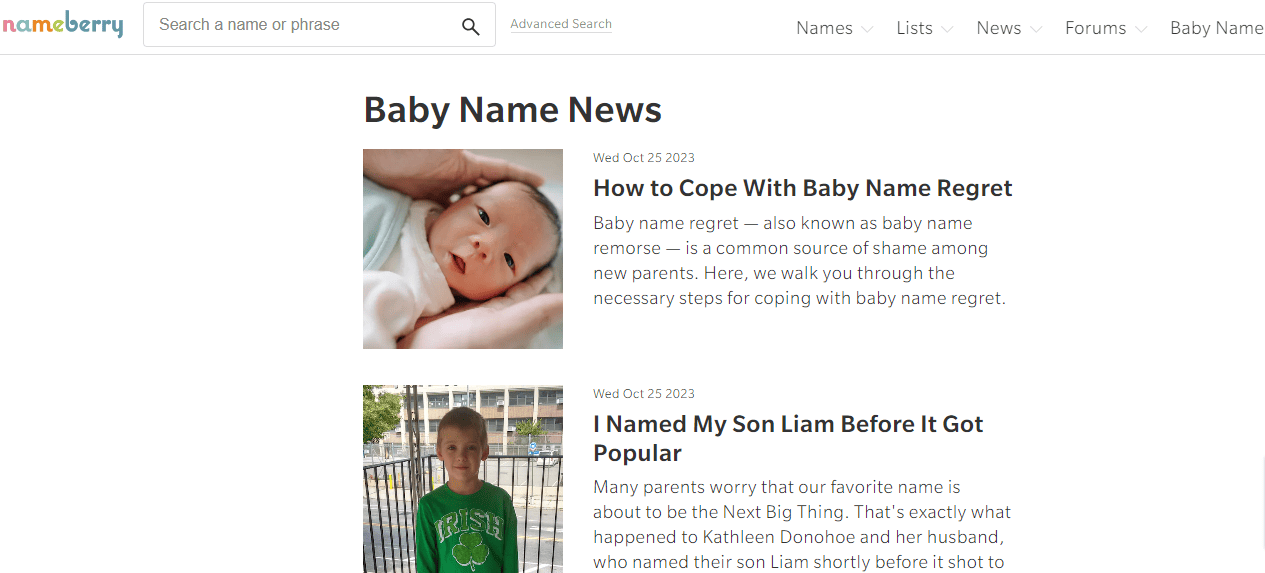 Nameberry - Best Parenting Blog Nameberry - Best Parenting Blog