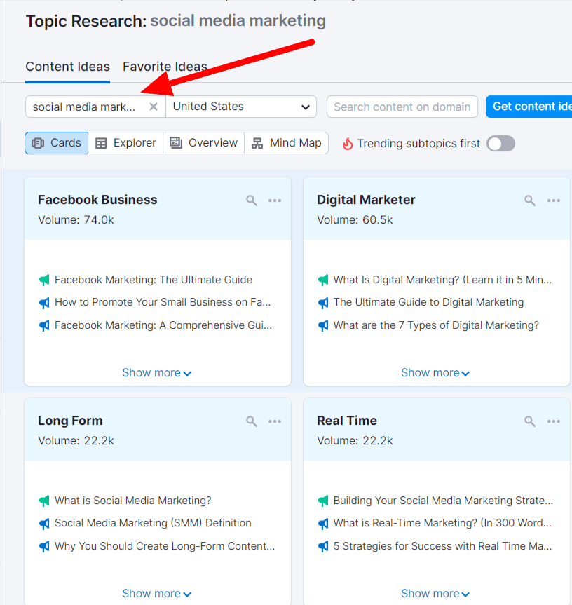 Semrush Topic Research Tool Semrush Topic Research Tool
