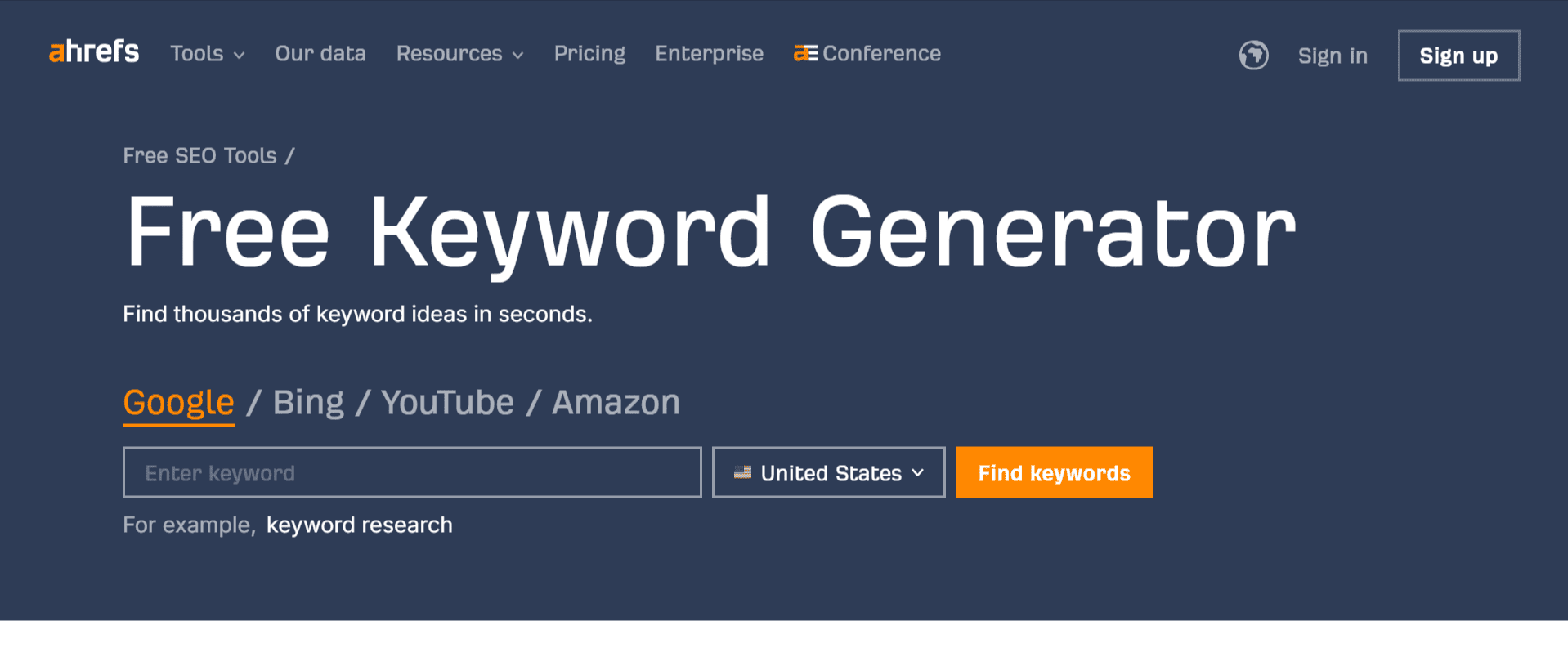 Ahrefs Keyword Generator Ahrefs Keyword Generator