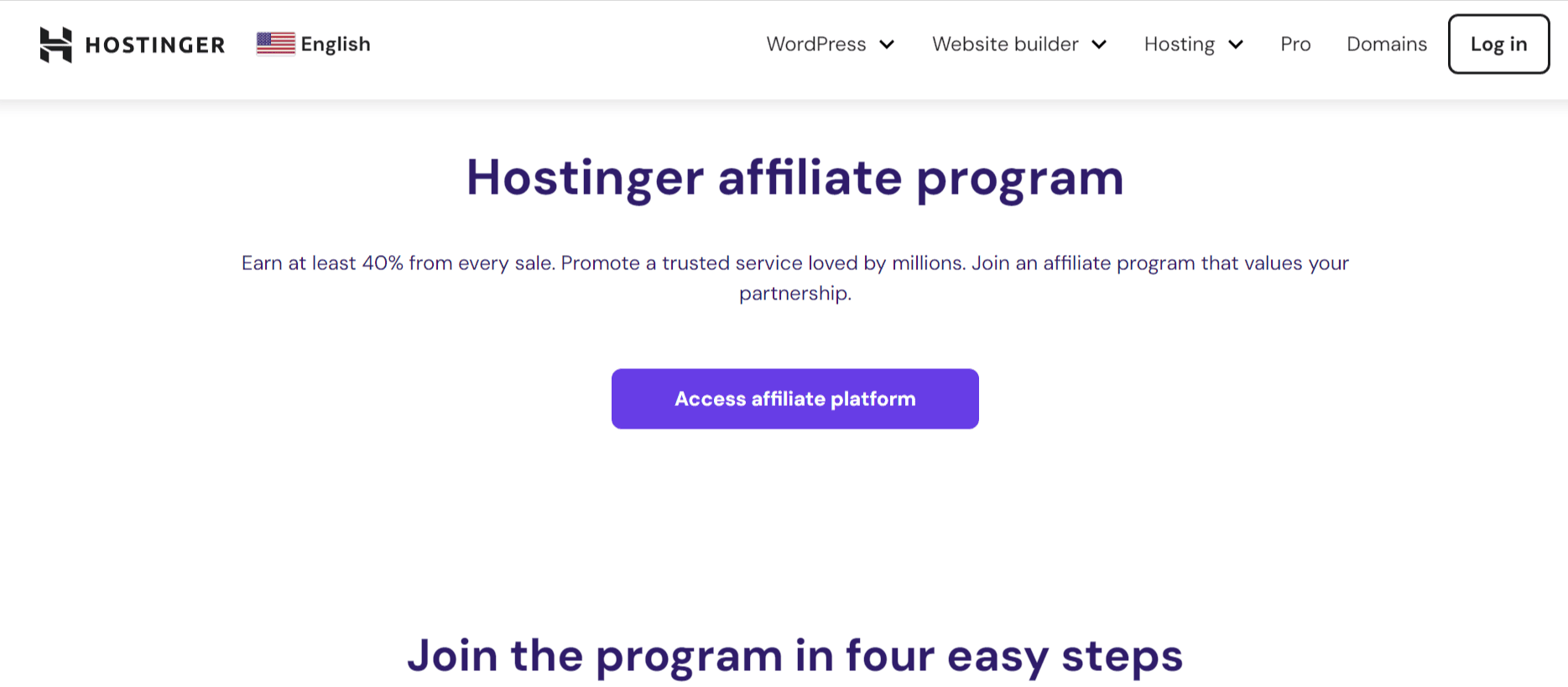 hostinger affiliate program hostinger affiliate program