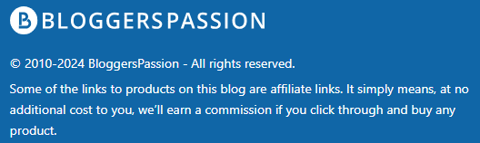 Affiliate Disclosure Affiliate Disclosure