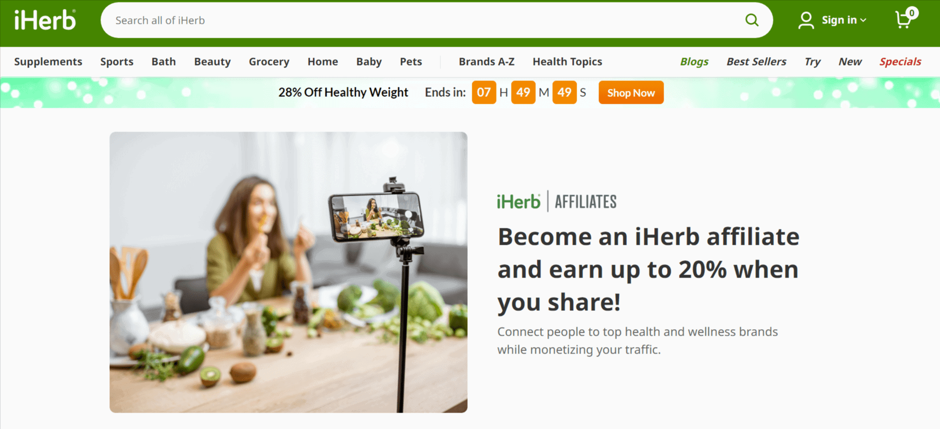affiliate program for health and wellness iherb. affiliate program for health and wellness iherb