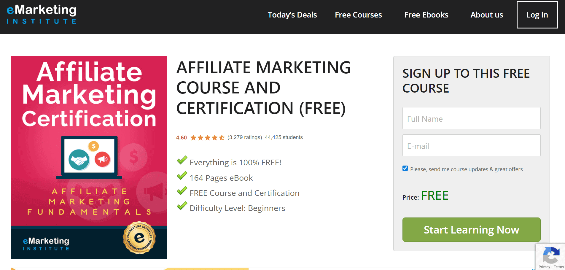 eMarketing Affiliate Marketing Certification eMarketing Affiliate Marketing Certification