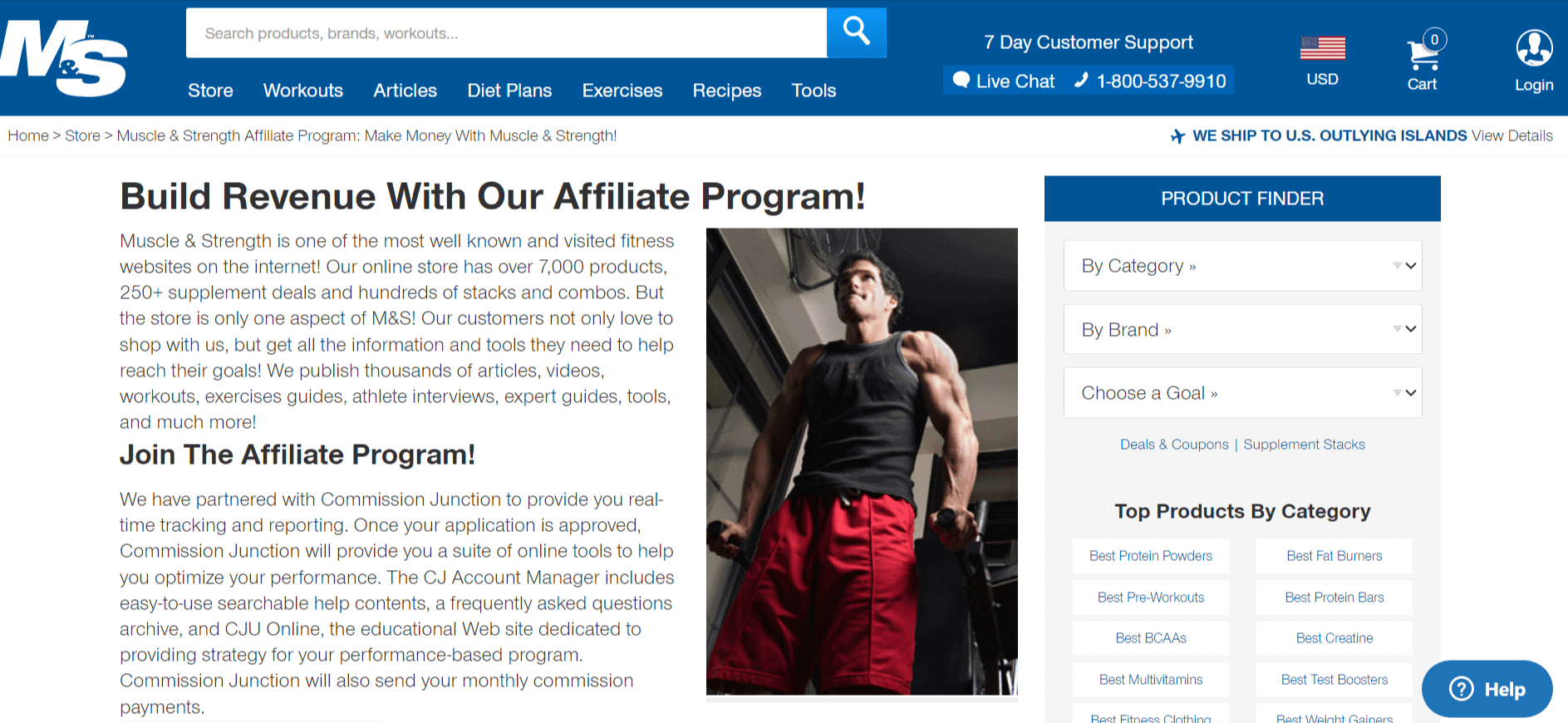 Muscle and Strength Affiliate Program Muscle and Strength Affiliate Program