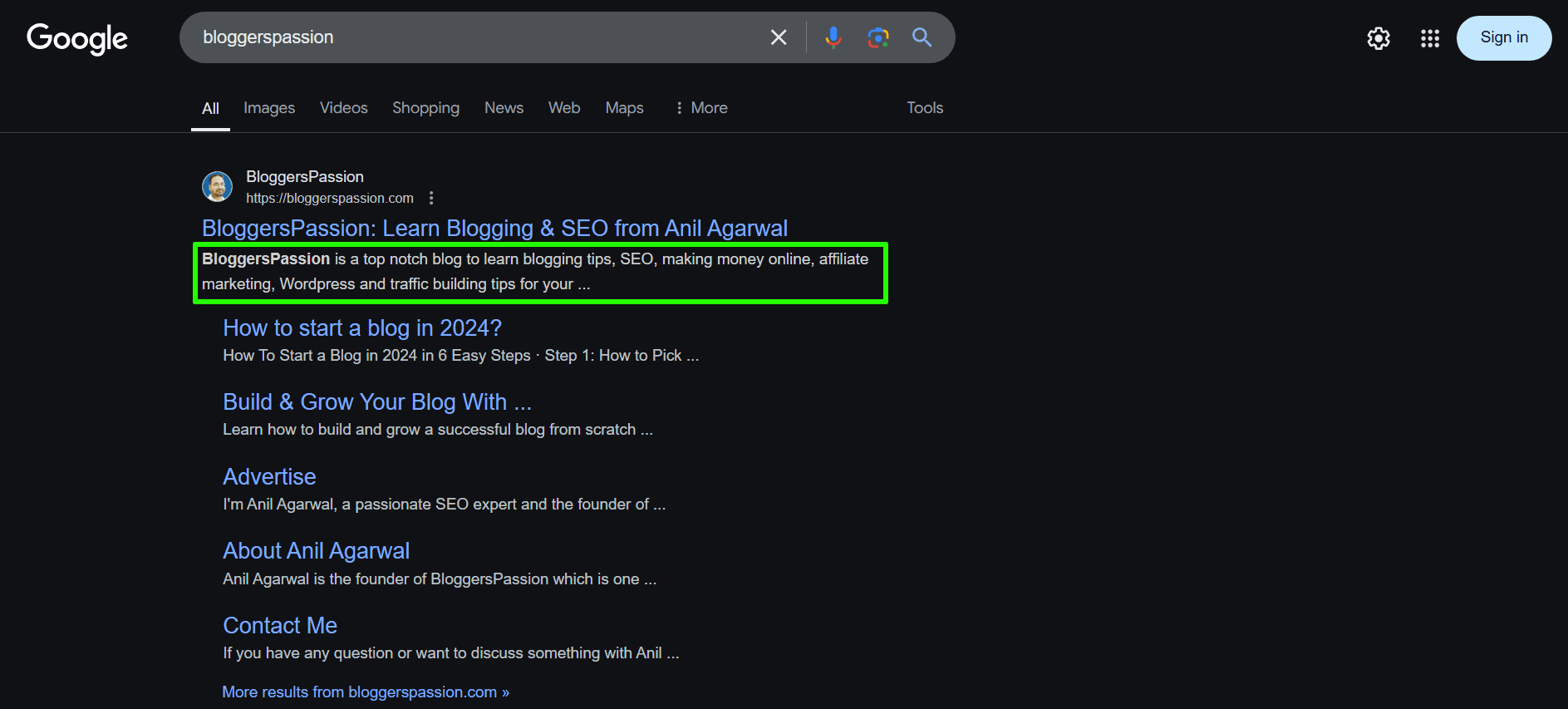 Meta Description in Homepage SEO Meta Description in Homepage SEO